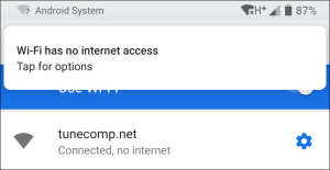 wifi konek tapi tidak ada internet